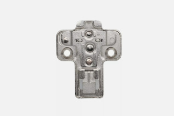 Ответная планка крестообразная Click-On h=2мм с эксцентриком под саморезы