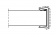 Заглушка д/h=150мм тортора (камень серый)
