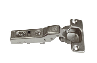 Петля Ferrari полунакладная 90/110° со встр.амортизатором