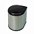 Ведро для мусора 277x277x355 (13л) пластик, нерж.сталь с серой крышкой