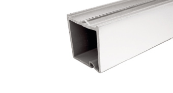 Профиль завершающий для крепления ручки L=2600мм, алюминий