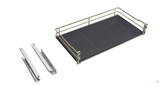 Реш.емкость ChampagneRose H=160мм, 600мм, с направ-ми, шампань