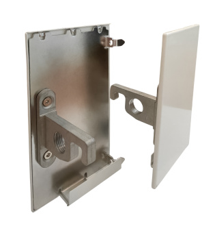 К-т креплений передней панели 84мм д/Reggar D-BOX H84мм, белый