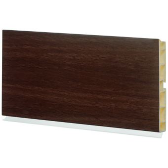 Цоколь h=100мм L=4м с защит.пленкой, темный орех