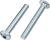 Винт с п/круг.головкой М8х20под шестигранникS5,цинк(013.01a)
