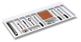 Лоток д/кух.принадл. шк.120см, белый