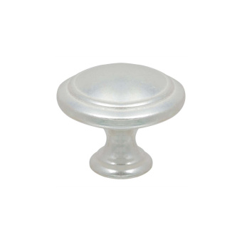 Ручка-кнопка d=35мм, серебро "венецианское"