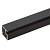 Профиль рамочный 19x20.7мм, L=5м, черный матовый (анодировка)