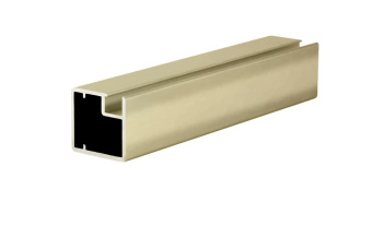 Профиль рамочный 19х20мм, L=3м, золотой матовый (анодировка)