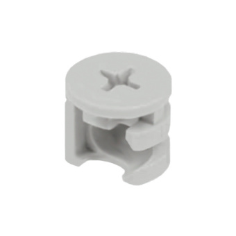 Пластиковый эксцентрик d15 мм, д/ДСП 16мм, серый