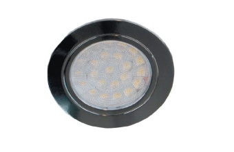 Светильник Queen LED 2W встраиваемый дневн. свет/шлиф.никель