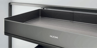 Поворотно-выдв.мех-зм LAMBO в угловой шкаф от 900мм, правый, т-серый