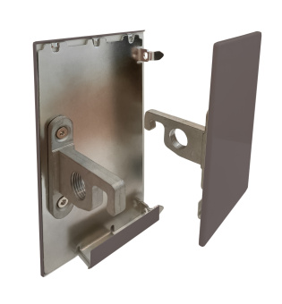 К-т креплений передней панели 84мм д/Reggar D-BOX H84мм, графит