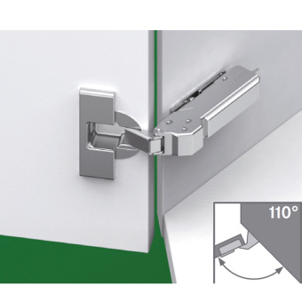 Петля Tiomos вкладная +45/110° без амортизатора