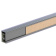 Профиль пристен.4.2м,с ал.накладкой под вставку кромки,алюм.