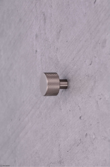 Ручка-кнопка D24мм с насечками, нержавеющая сталь