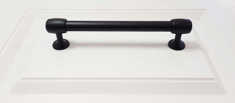 Ручка-скоба L=320мм, матовый черный