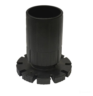 Опора цокольная H60мм, черный