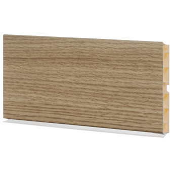 Цоколь h=100мм L=4м с защит.пленкой, дуб беленый