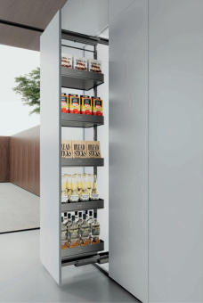 Направляющие для выдвижной колонны LAMBO (150-200мм), т-серый