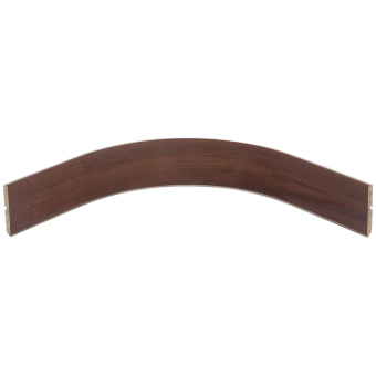 Радиусный эл-т H100, R296 (внутр.сторона) орех мореный