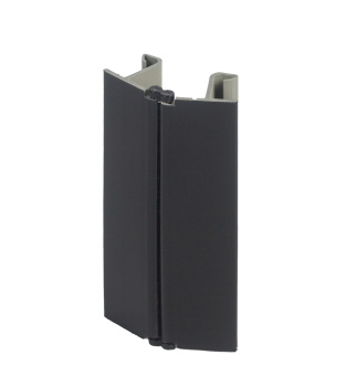 Угол универсальный, h=100мм черный глянец