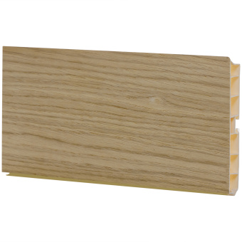 Цоколь h=100мм L=4м шпон дуба