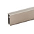 Профиль пристен. пласт.12х25мм с алюм.накладкой,полир.никель Профиль пристен. пласт.12х25мм с алюм.накладкой,полир.никель