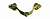 Ручка Ручка-скоба L=96мм, античная бронза Ручка металлическая бронза herrajes