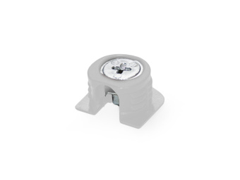 Эксцентрик усиленный в пластиковом корпусе 25мм, белый