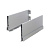 Боковины Nova Pro Scala 450мм, h=186мм, серебристый