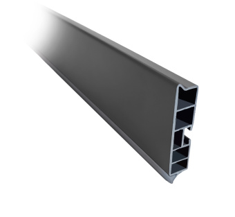 Цоколь h=60мм L=4м, антрацит