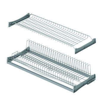 К-т посудосушителя 600мм с рег.ал/рамкой, решетками д/чашек и тарелок, поддоном, хром