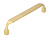 Ручка-скоба L=160мм, потертое золото