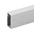 Профиль пристеночный L=4.2м, глянцевый алюминий