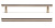 Ручка-скоба L=128мм, матовый никель